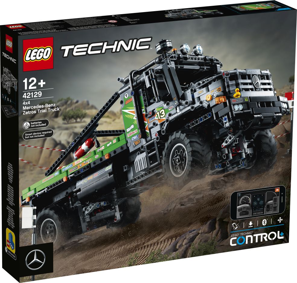 4x4 Mercedes-Benz Zetros Trial Truck-LEGO Technic