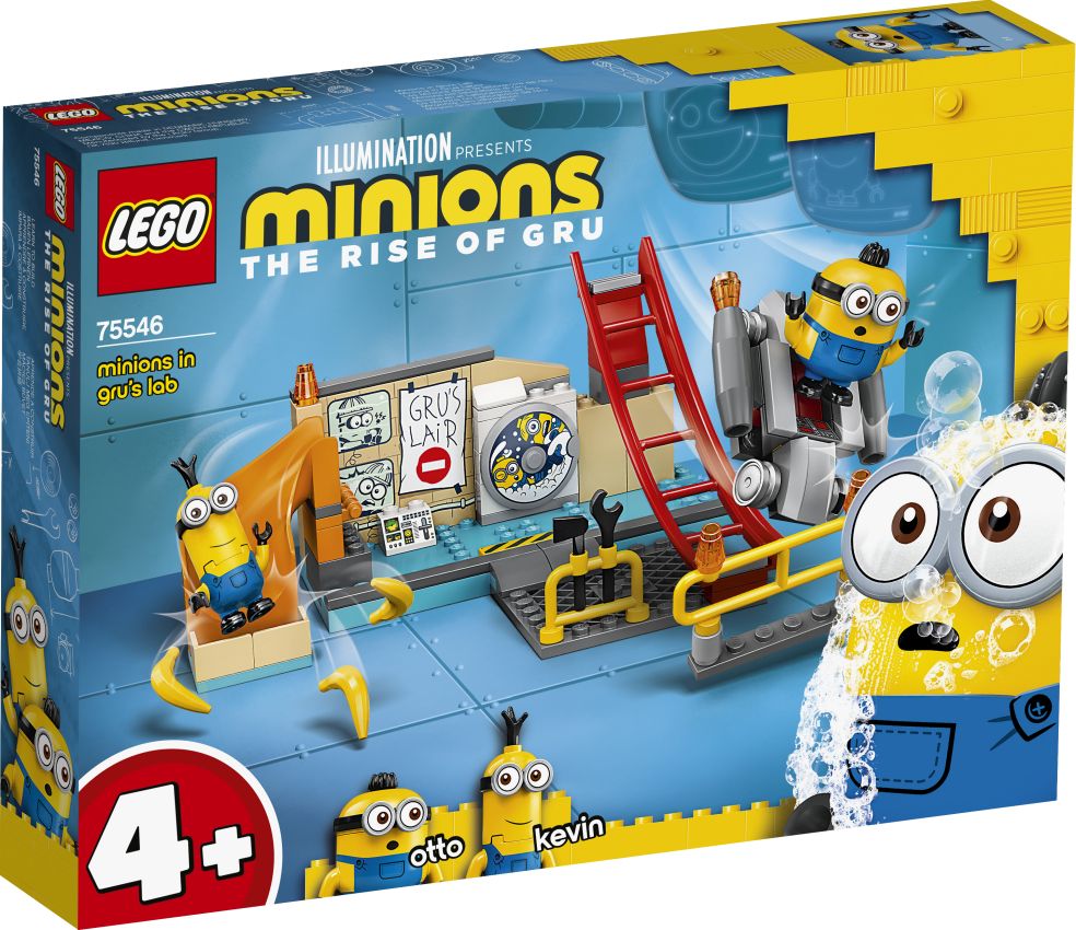 Minions in Gru's lab-LEGO Minions