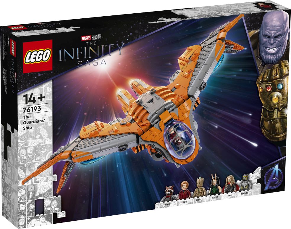 Het schip van de Guardians-LEGO Marvel