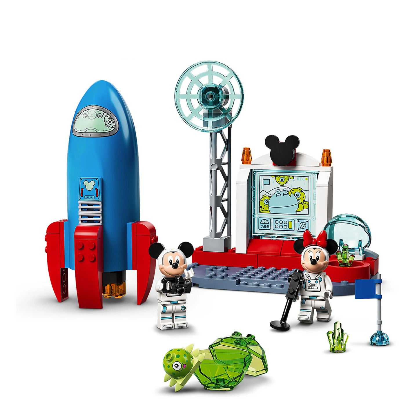 Mickey Mouse &amp; Minnie Mouse Space Rocket - LEGO Duplo