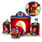 Mickey & Friends brandweerkazerne & auto-LEGO Duplo