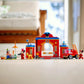 Mickey & Friends brandweerkazerne & auto-LEGO Duplo