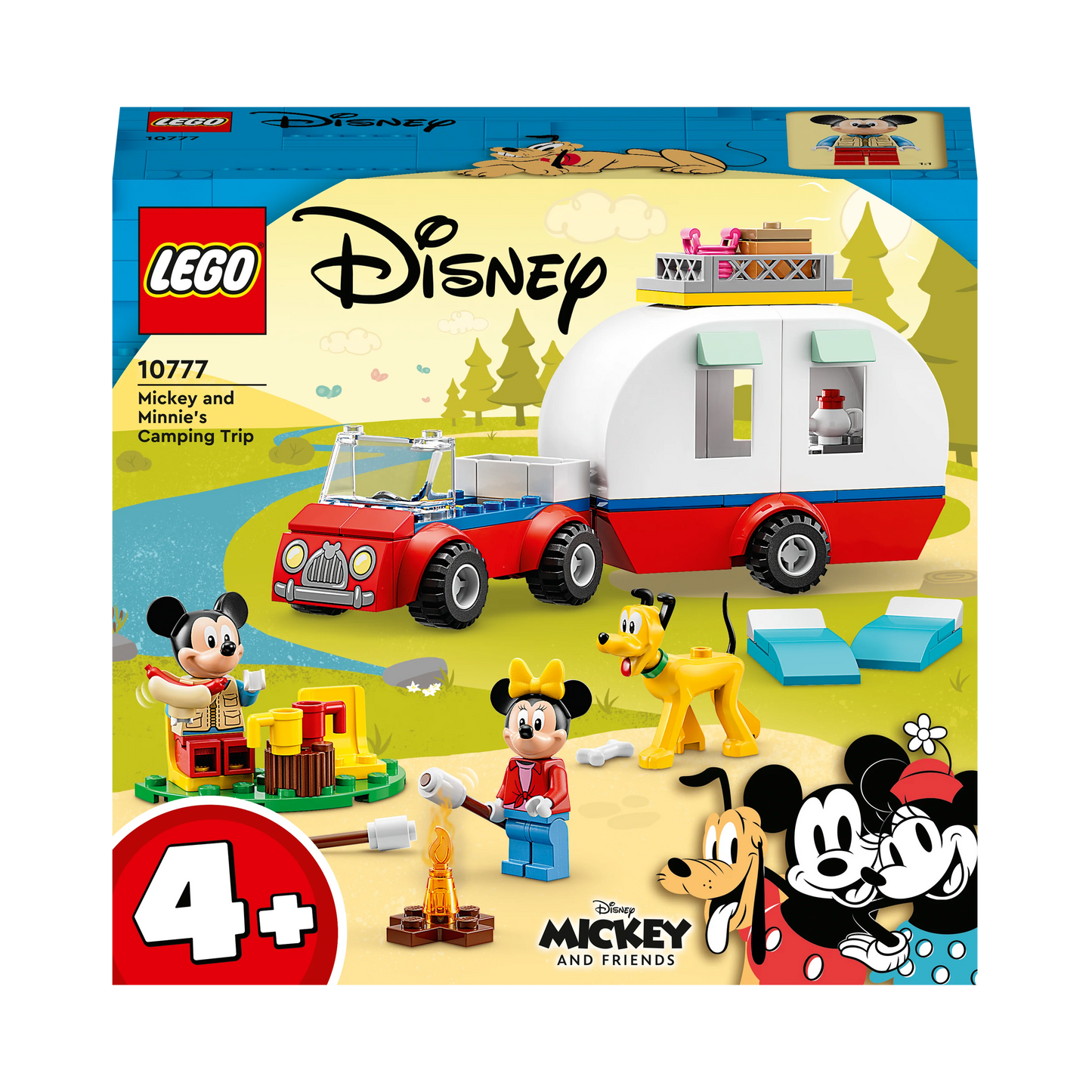Mickey Mouse en Minnie Mouse Kampeerreis-LEGO Disney
