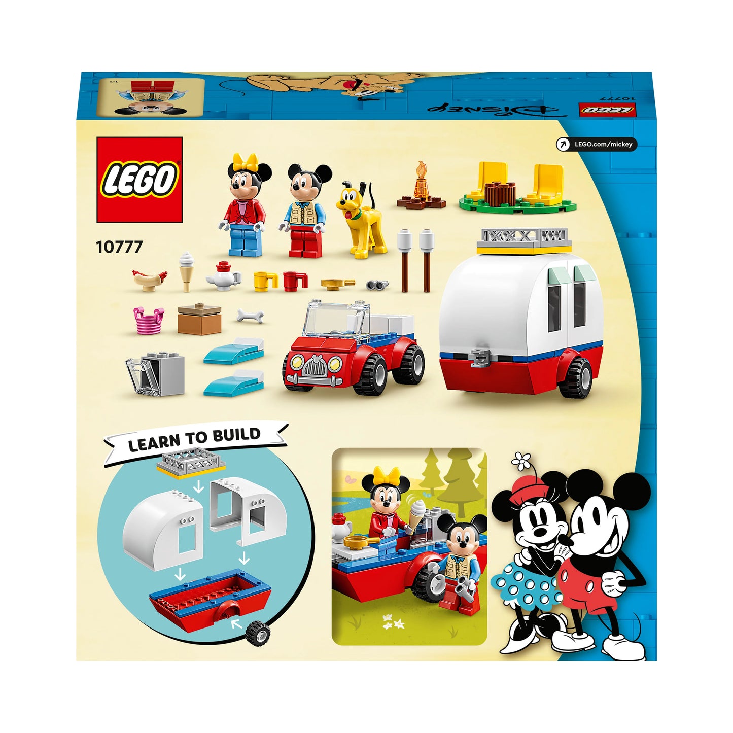 Mickey Mouse and Minnie Mouse Camping Trip - LEGO Disney