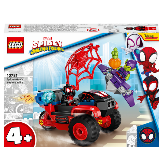 Miles Morales: Spider-Mans Tech Driewieler-LEGO Spiderman