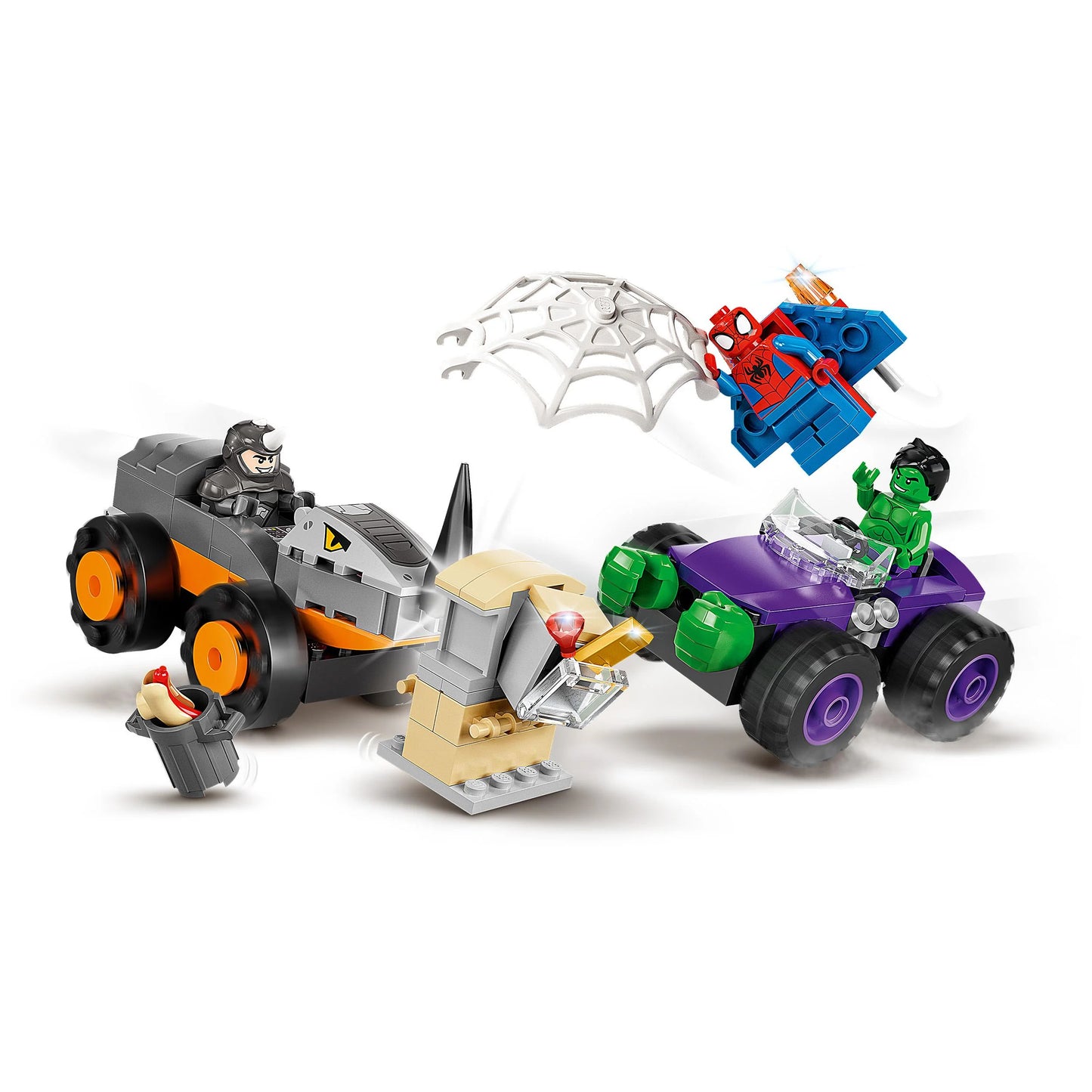 Hulk vs. Rhino Truck Duel-LEGO Spiderman