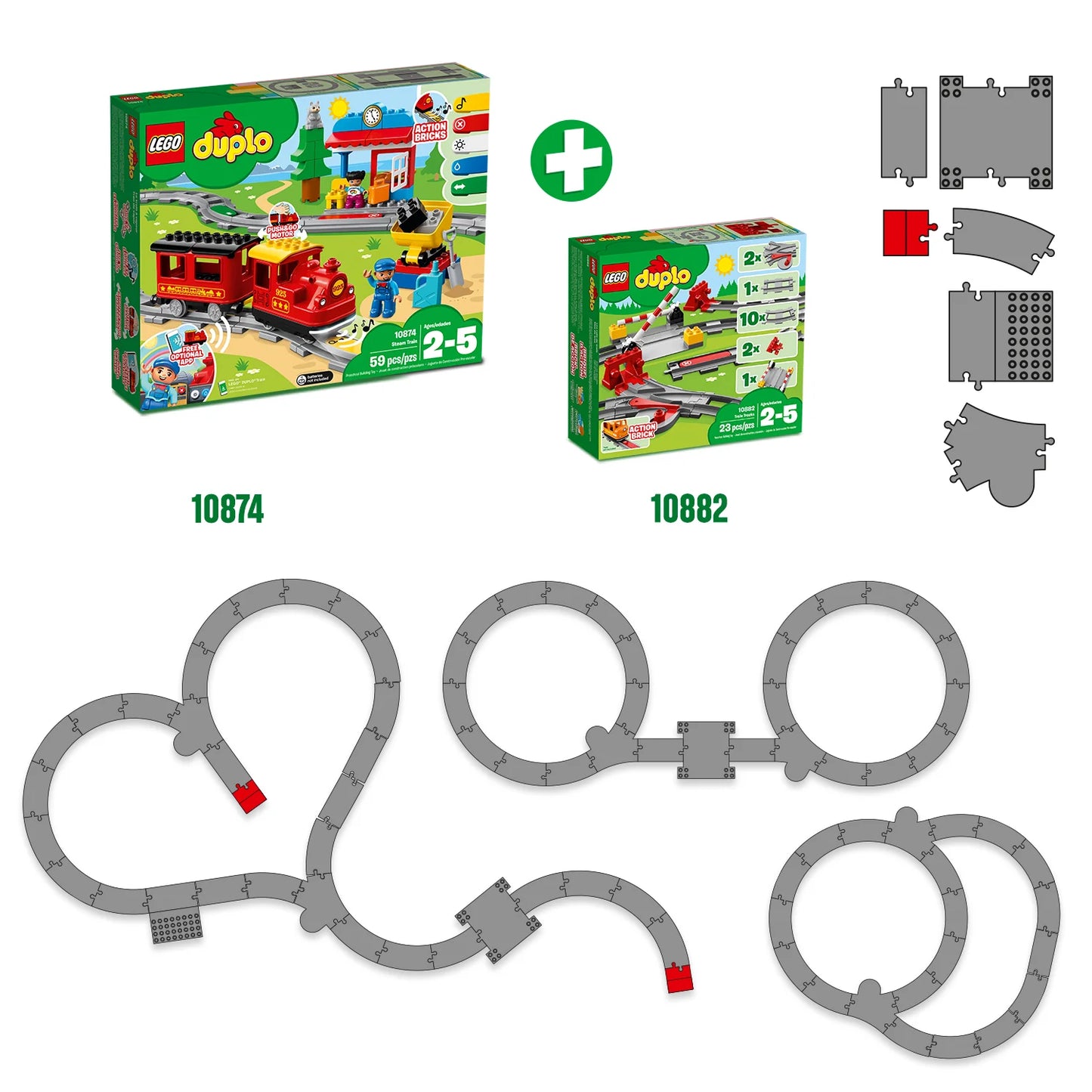 Train Tracks-LEGO Duplo