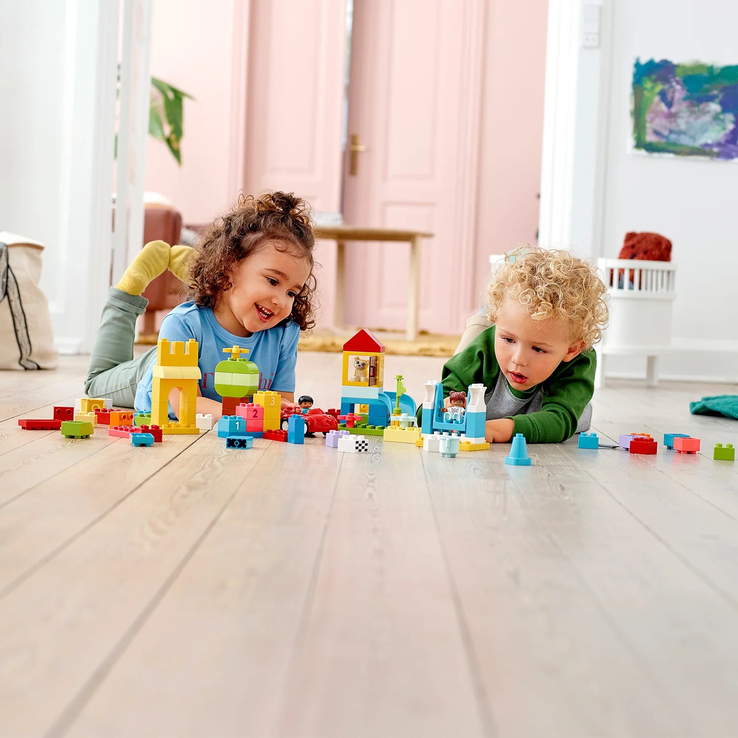 Luxury storage box LEGO Duplo Brugs Brickhouse