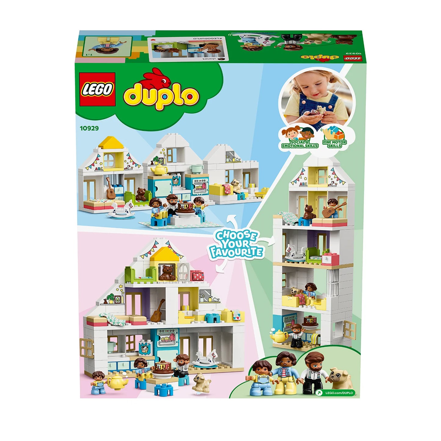 Modulair speelhuis-LEGO Duplo