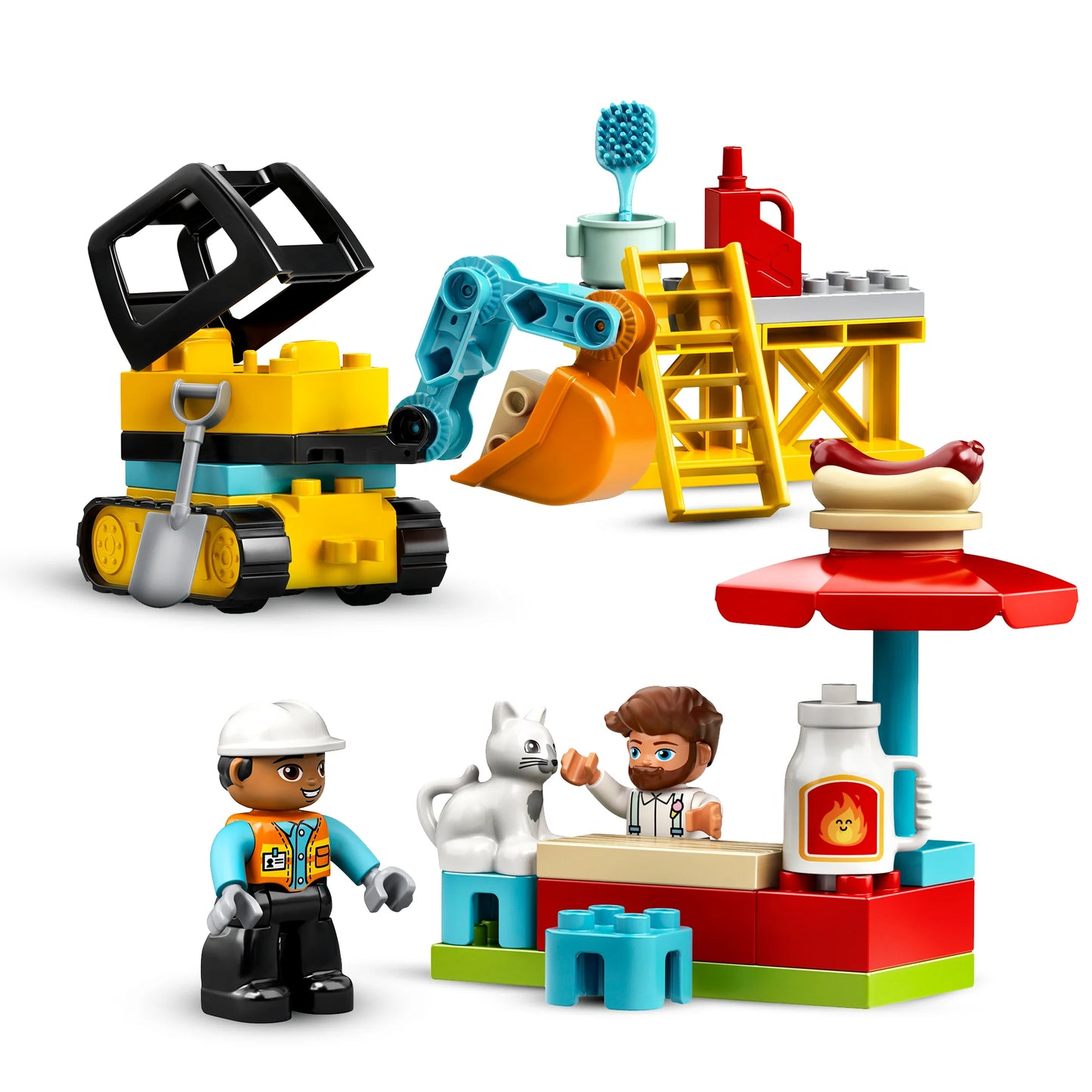 Tower Crane &amp; Construction Site LEGO Duplo