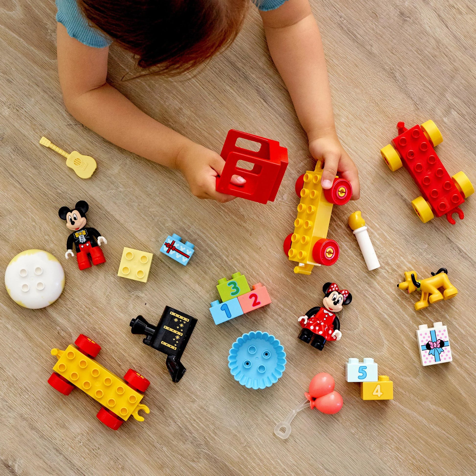 Lego duplo tren mickey top mouse