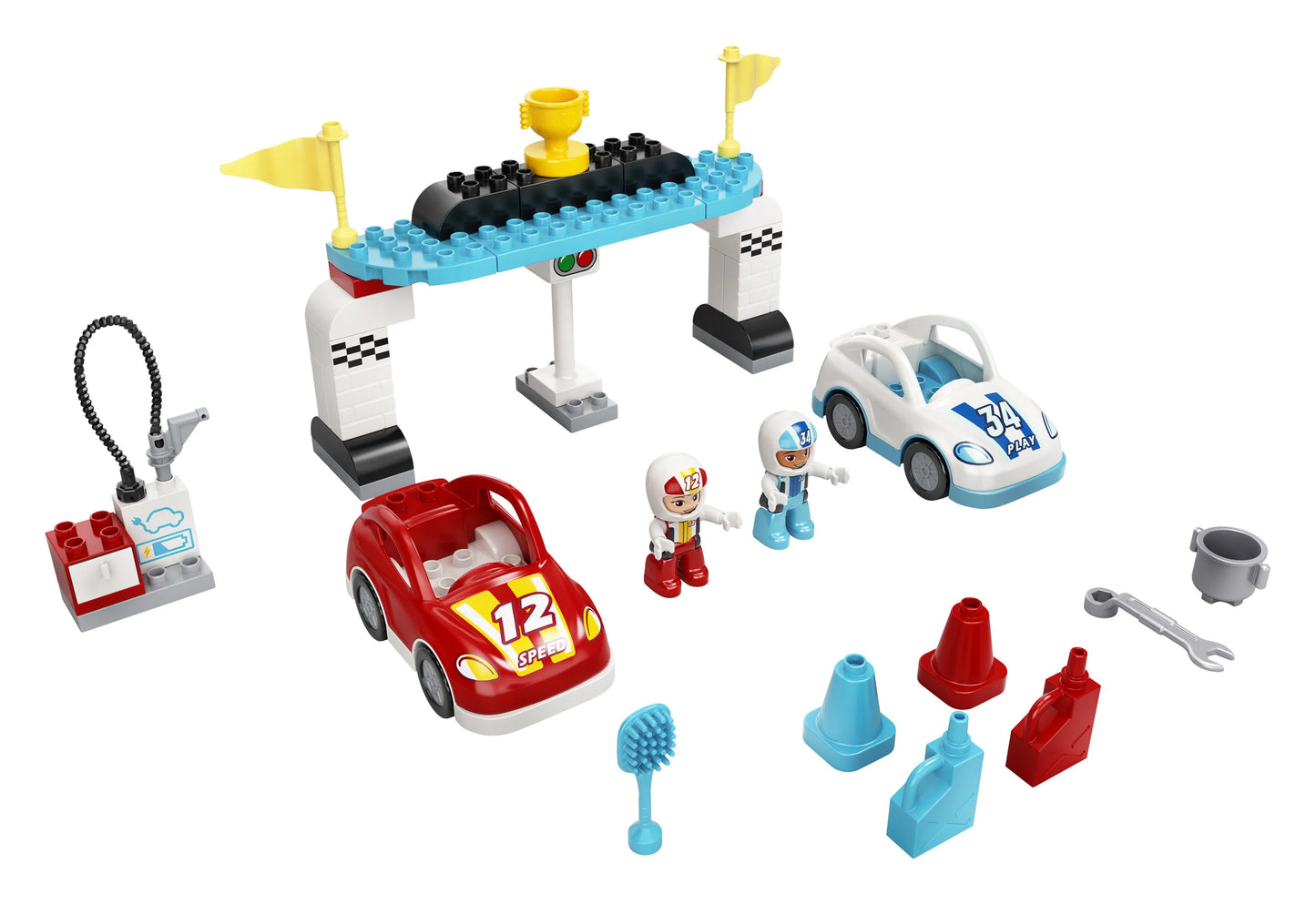 Racewagens-LEGO Duplo