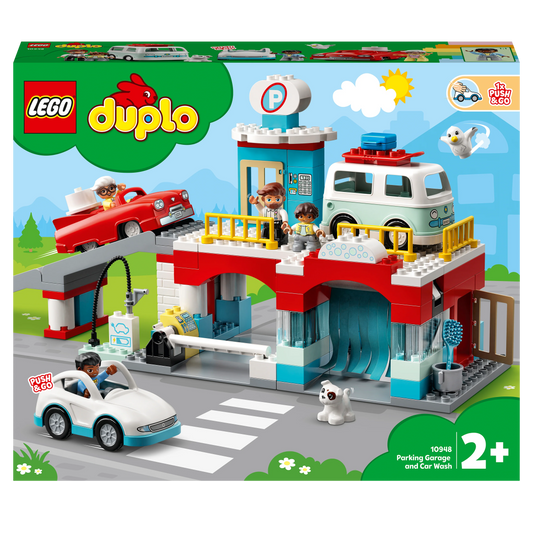 Parking garage and car wash - LEGO Duplo