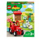 Landbouwtractor en dieren verzorgen-LEGO Duplo