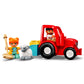 Landbouwtractor en dieren verzorgen-LEGO Duplo