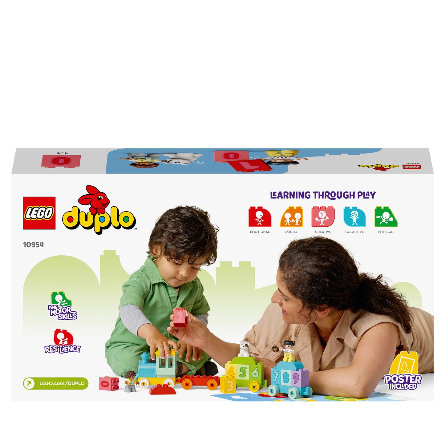 Number Train - Learn to Count-LEGO Duplo