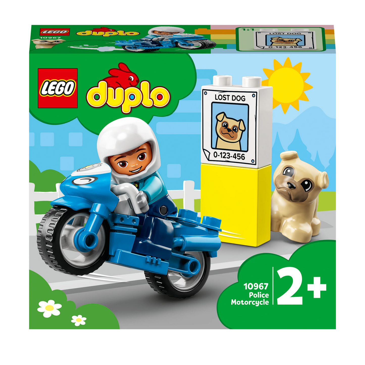 Politiemotor-LEGO Duplo