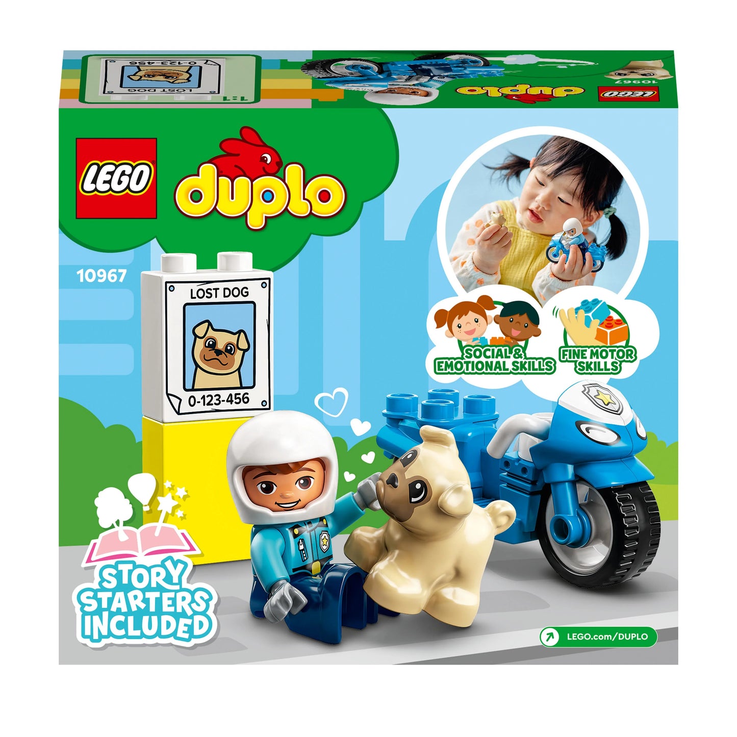 Police Motorcycle LEGO Duplo