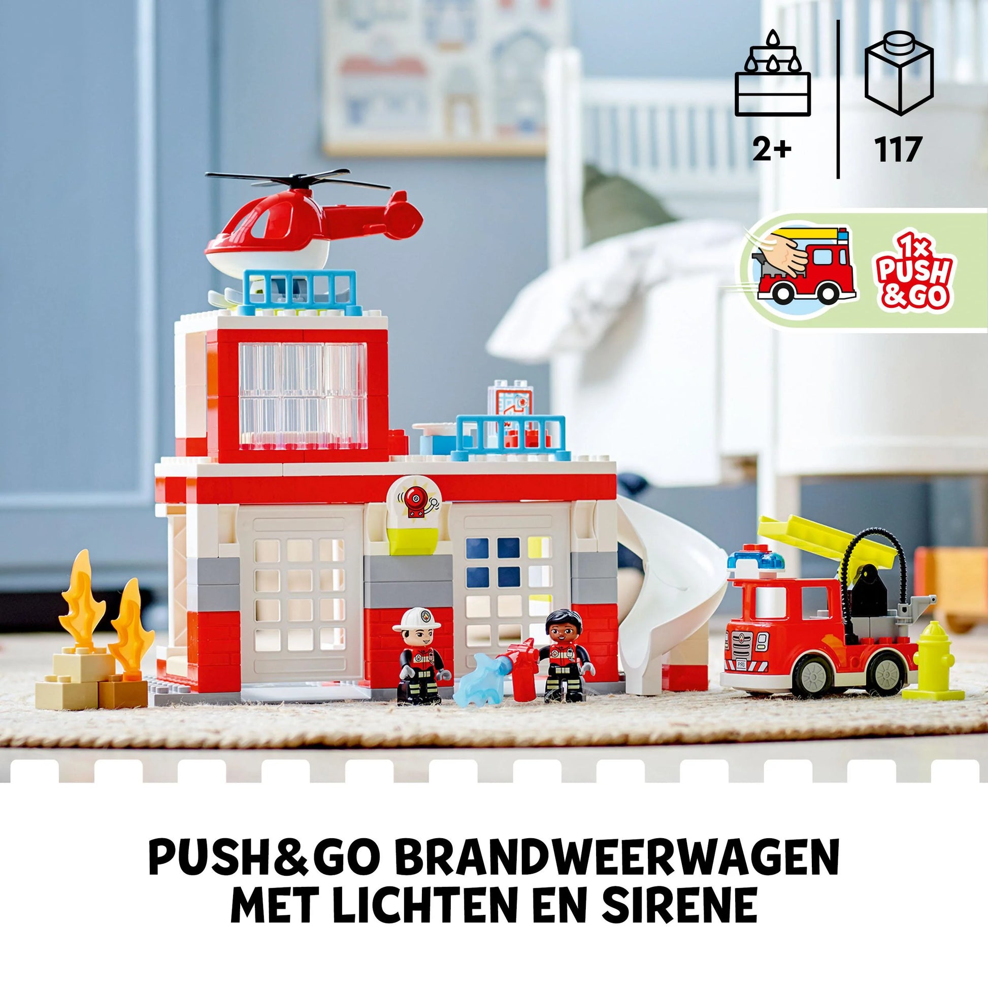 Duplo best sale fire station