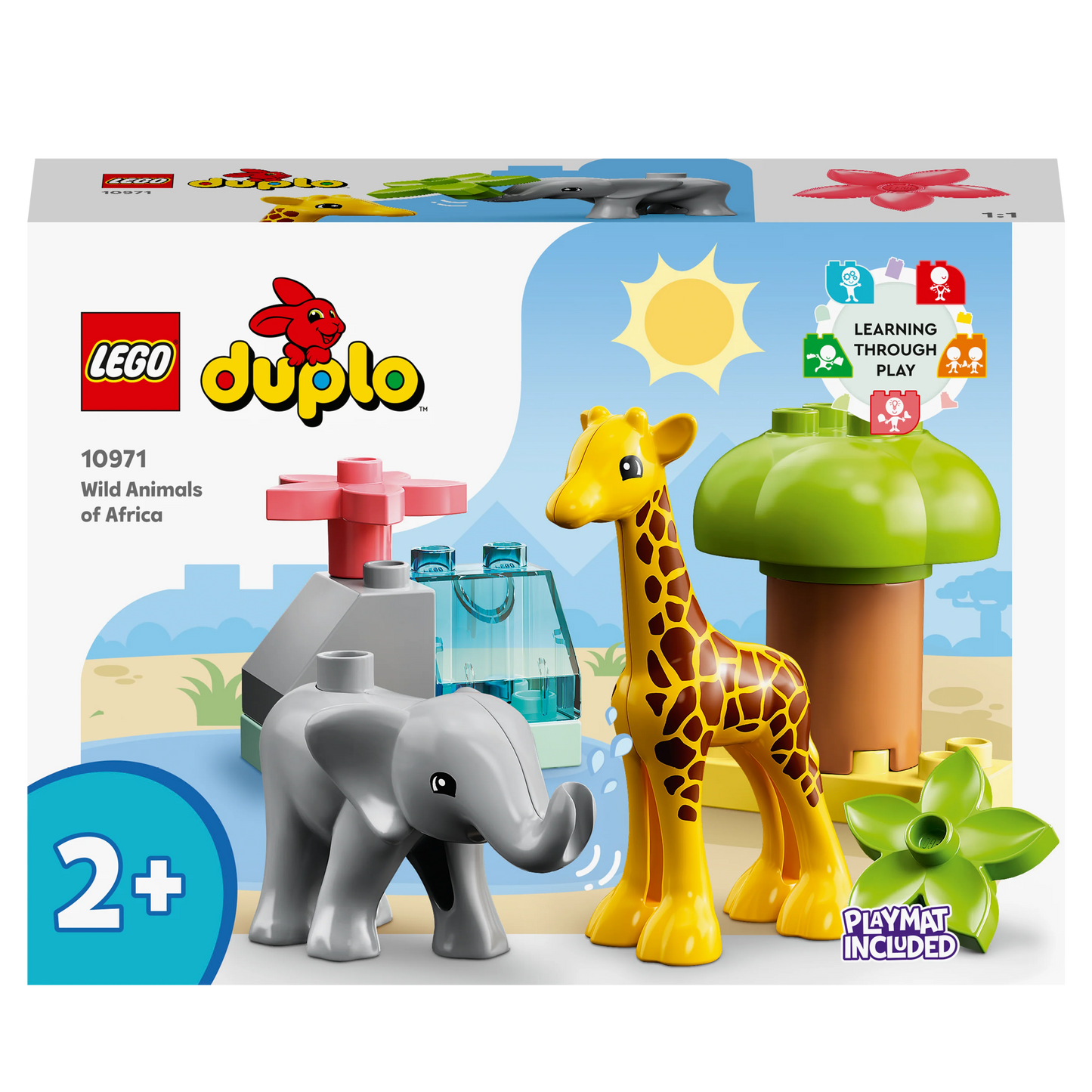 Wilde dieren van Afrika-LEGO Duplo