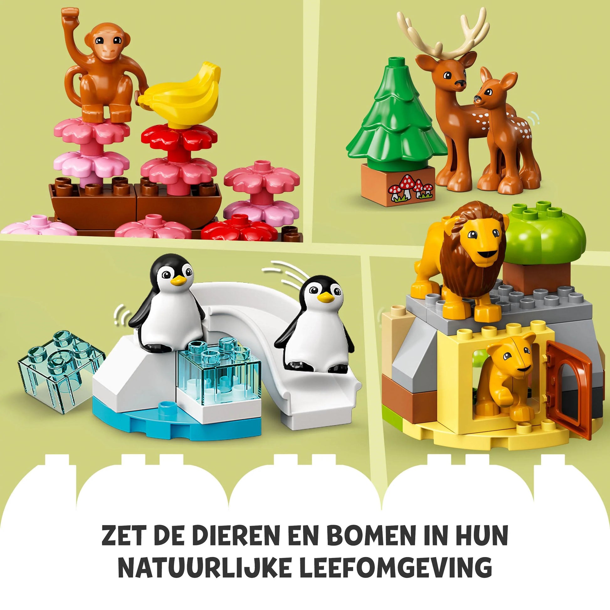 Duplo top world animals