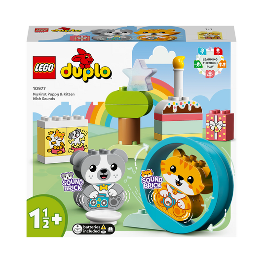 My first Puppy and Kitten with sound - LEGO Duplo