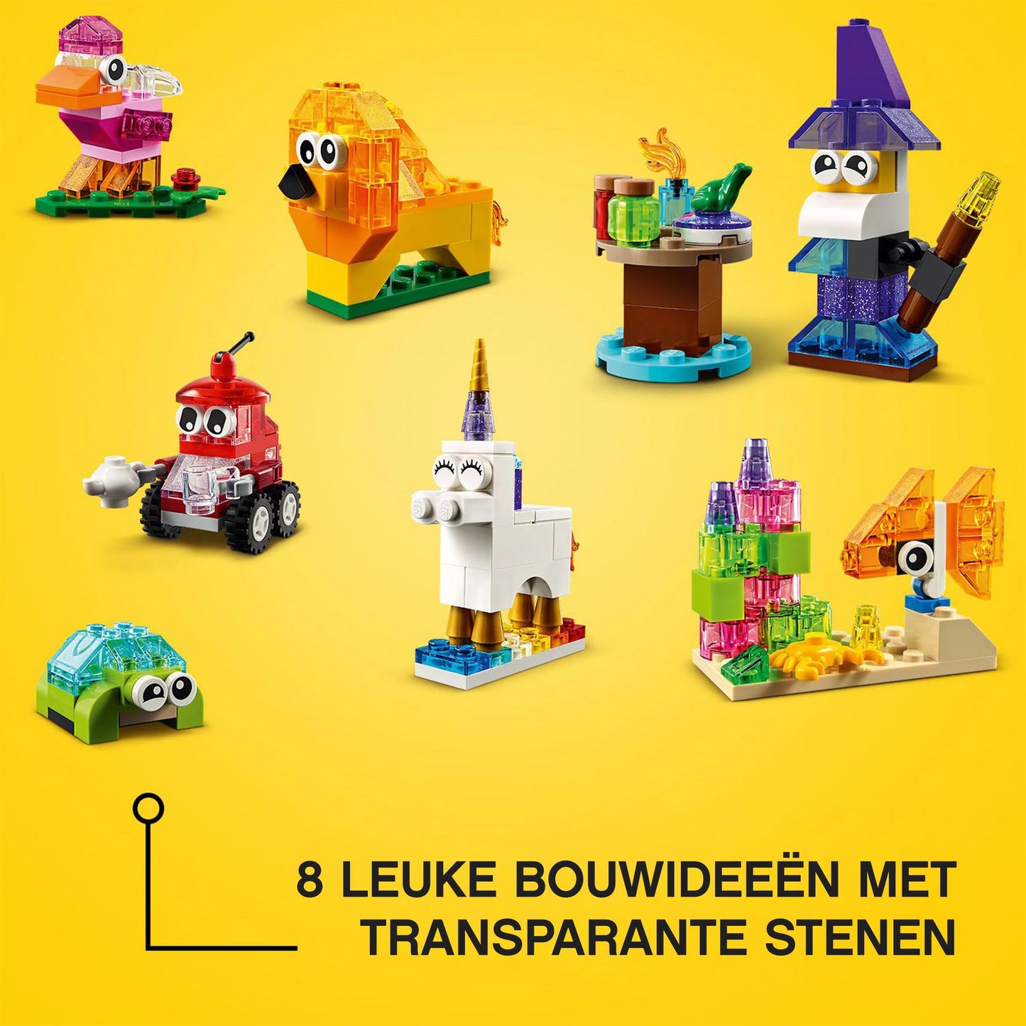 Creatieve Transparante Stenen-LEGO Classic