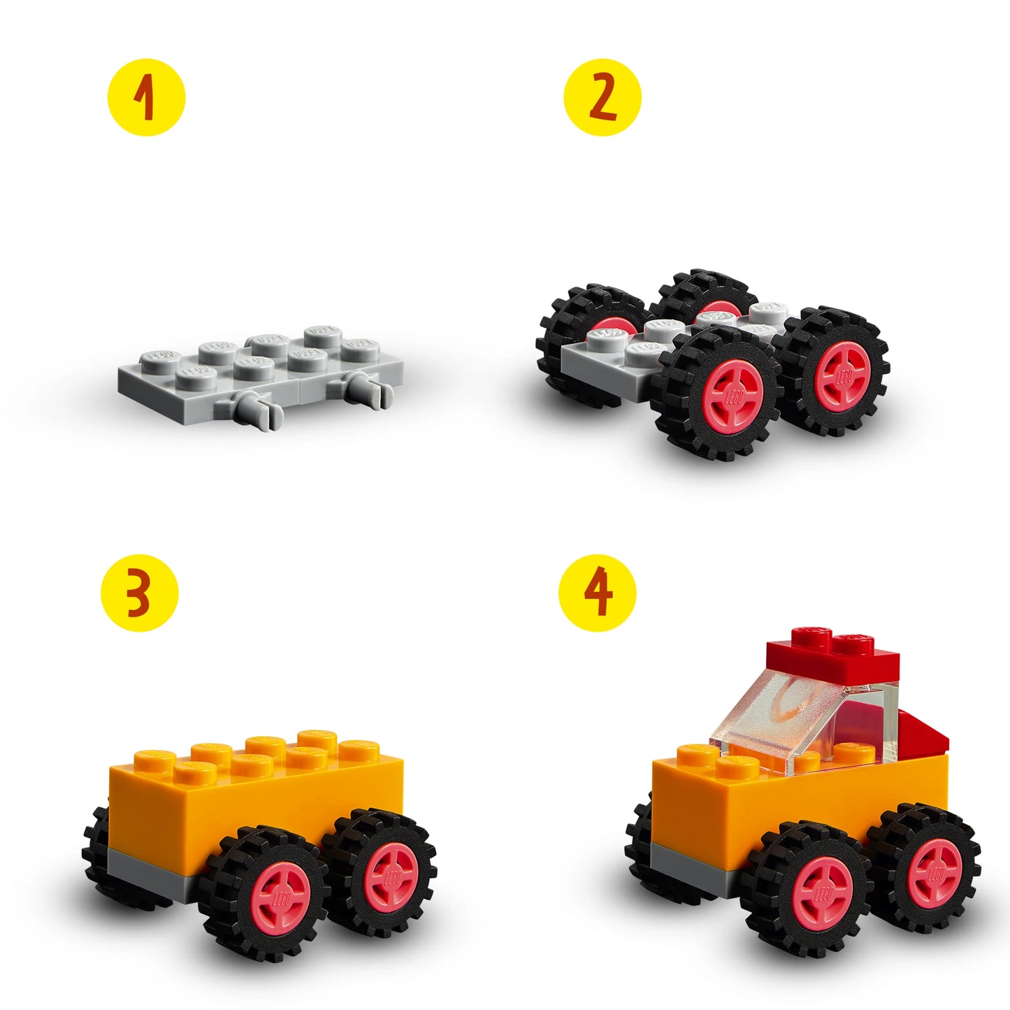 Stenen en wielen-LEGO Classic