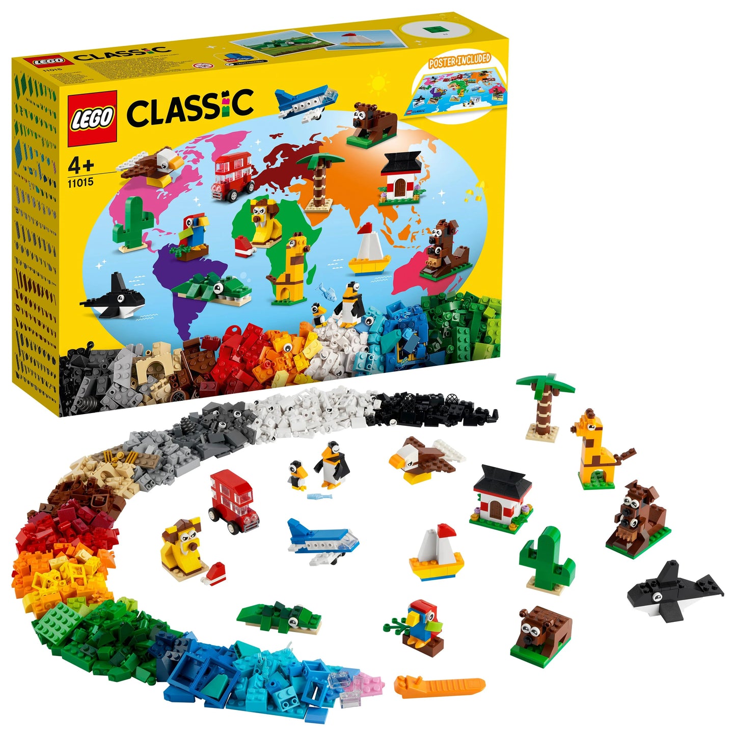 Rond de Wereld-LEGO Classic