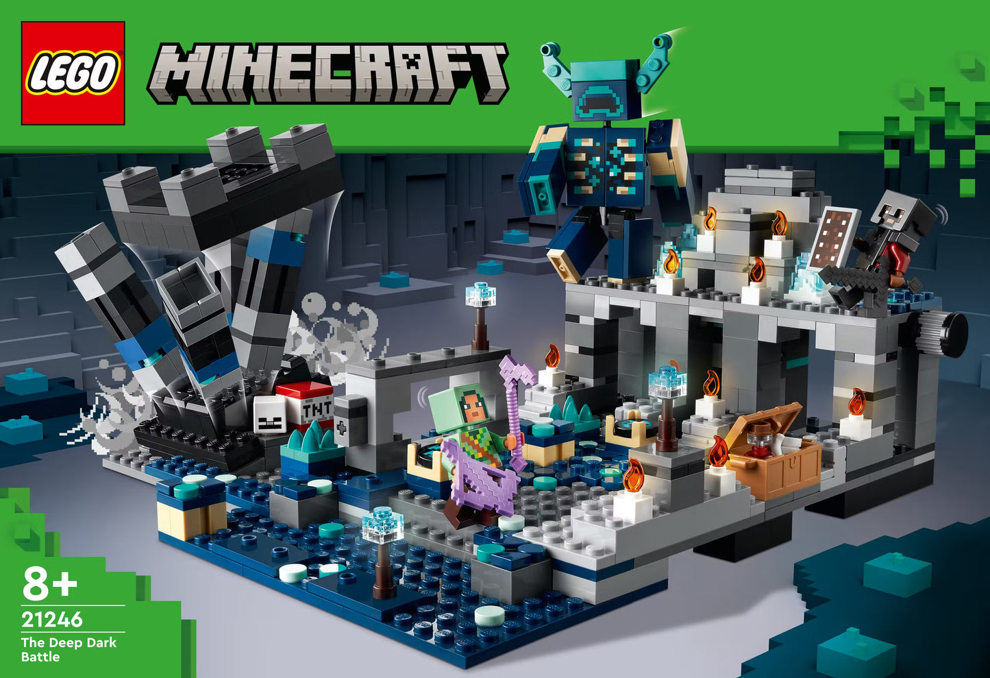 Het Duistere Gevecht - LEGO Minecraft