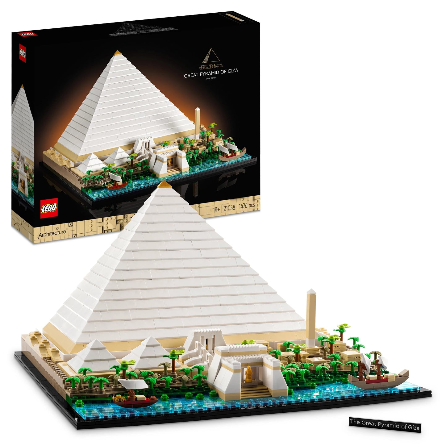 Grote Piramide van Gizeh-LEGO Architecture