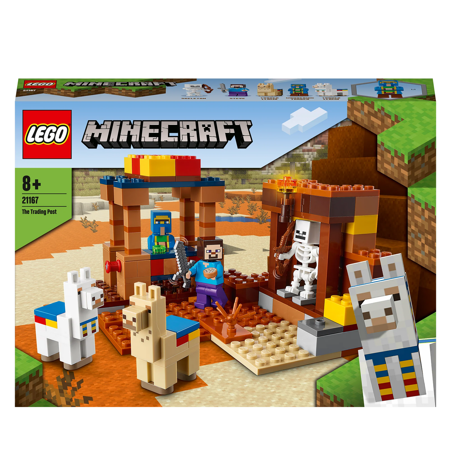 De handelspost-LEGO Minecraft