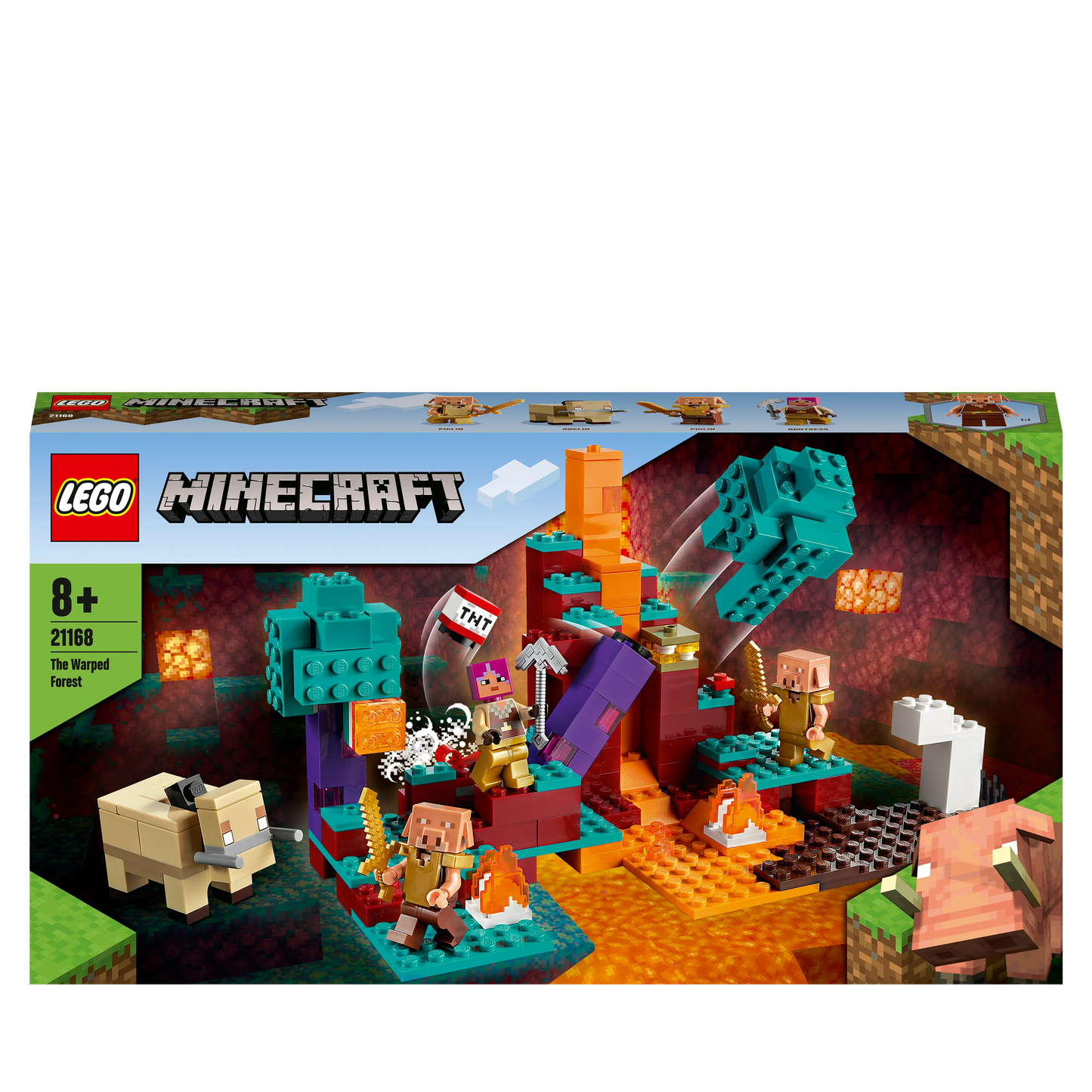 Het verwrongen bos-LEGO Minecraft