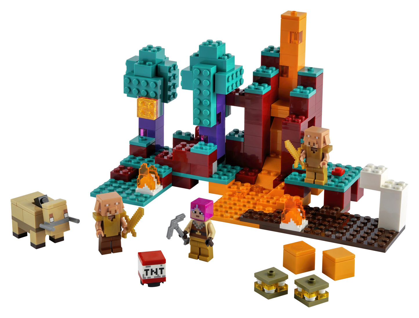 Het verwrongen bos-LEGO Minecraft