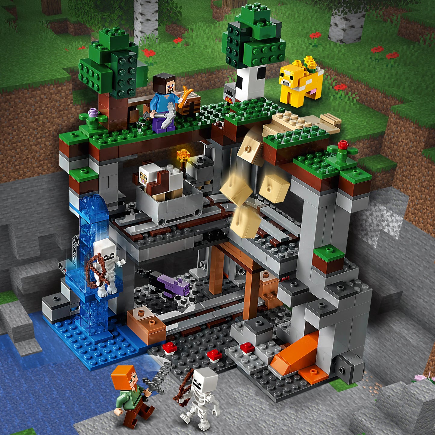 Het allereerste avontuur-LEGO Minecraft