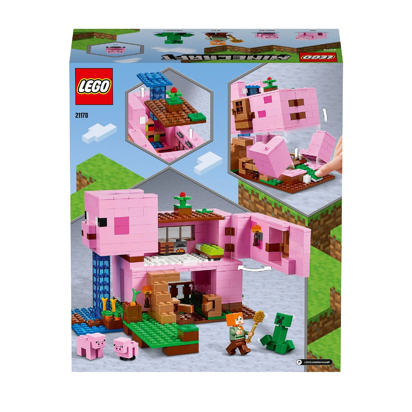 The Pig House-LEGO Minecraft