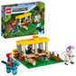 De paardenstal-LEGO Minecraft