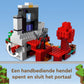 Het verwoeste portaal-LEGO Minecraft