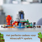 Het verwoeste portaal-LEGO Minecraft