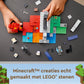 Het verwoeste portaal-LEGO Minecraft