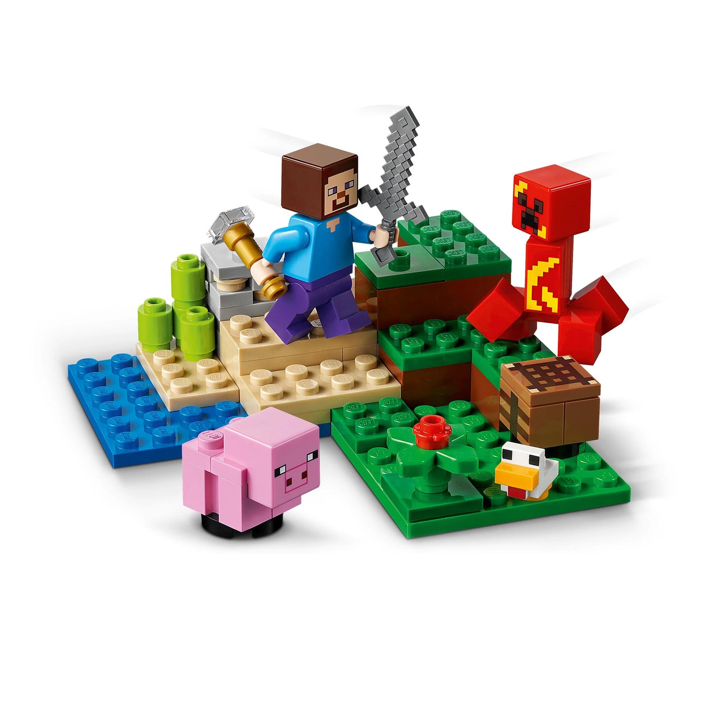 The Creeper Ambush - LEGO Minecraft