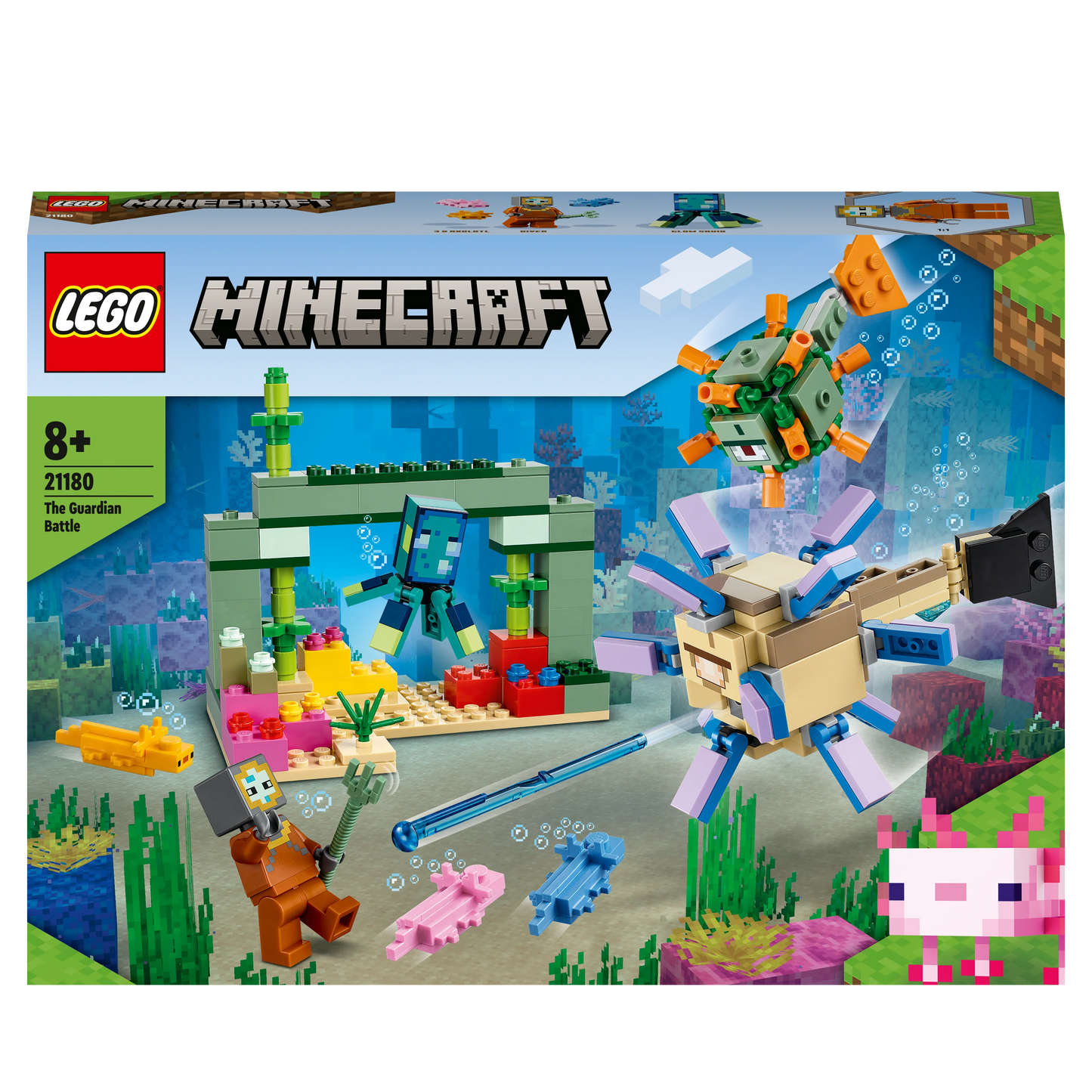 De Bewakersstrijd-LEGO Minecraft