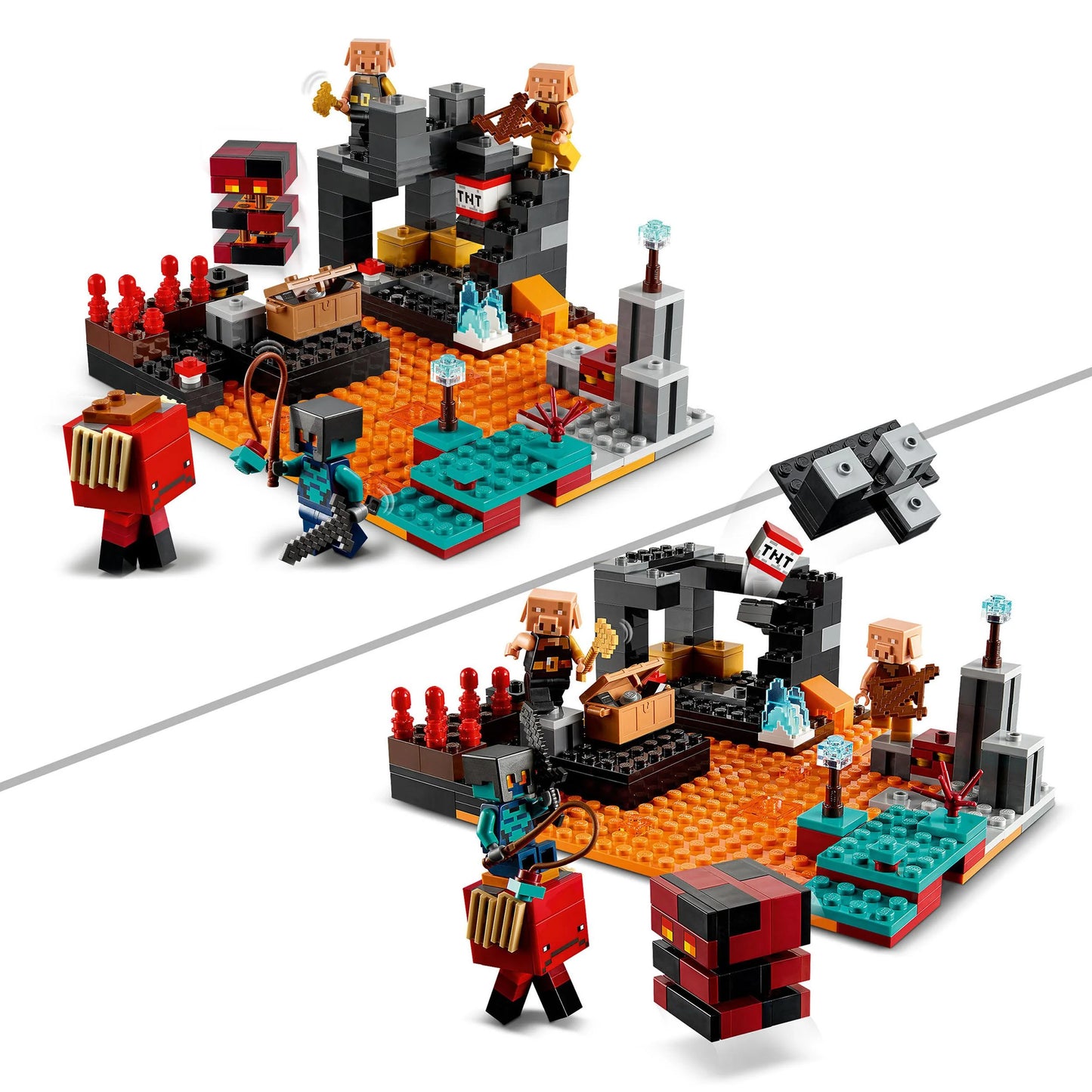 The Underworld Bastion - LEGO Minecraft