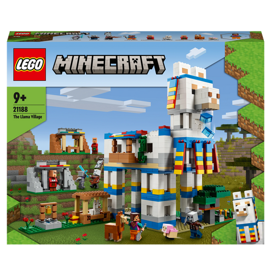 Het lamadorp-LEGO Minecraft