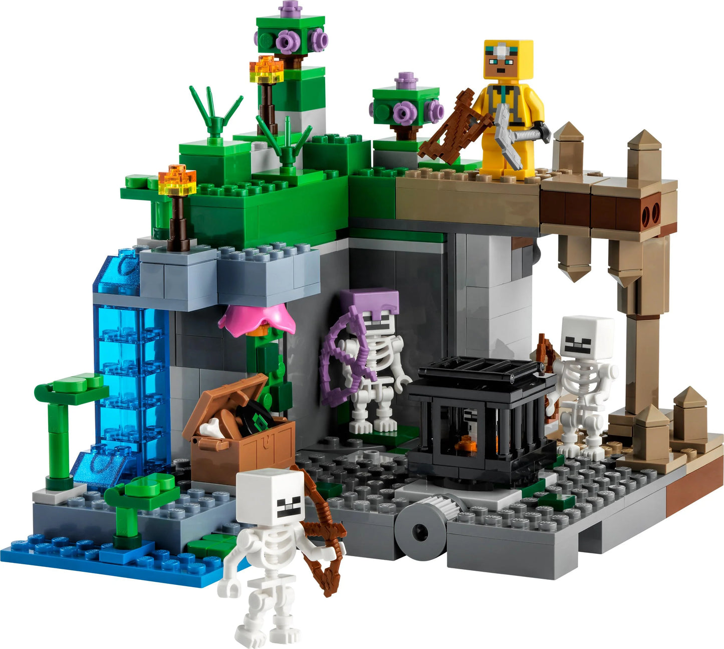 De Skeletkerker-LEGO Minecraft