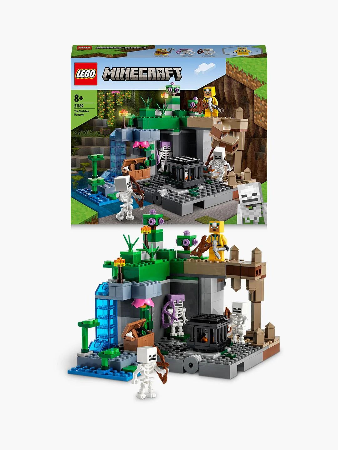 Minecraft lego online the skeleton attack