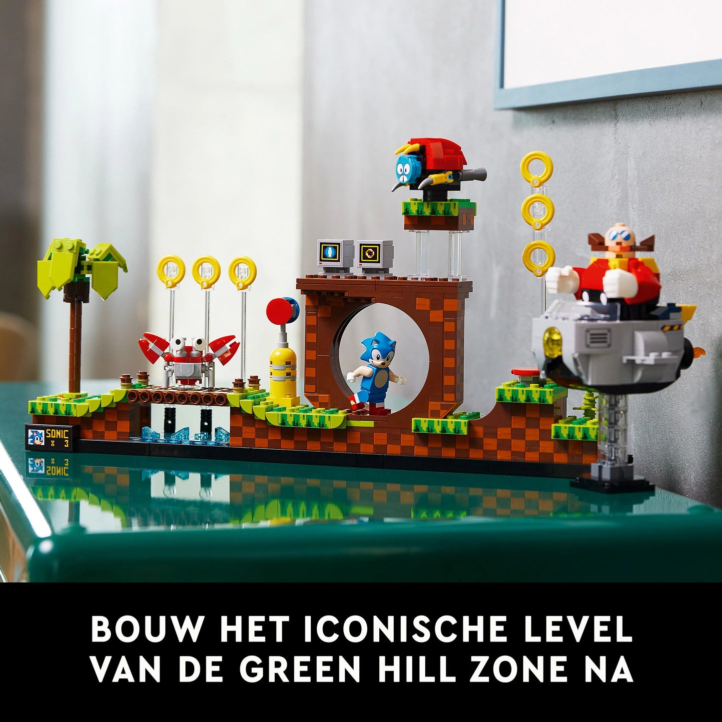 Sonic the Hedgehog™ Green Hill Zone-LEGO Minecraft