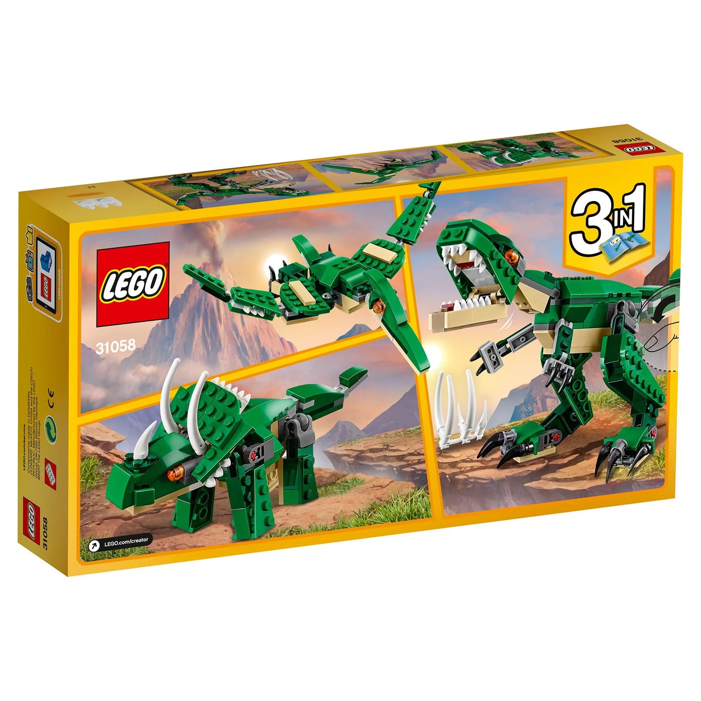 Machtige dinosaurussen-LEGO Creator
