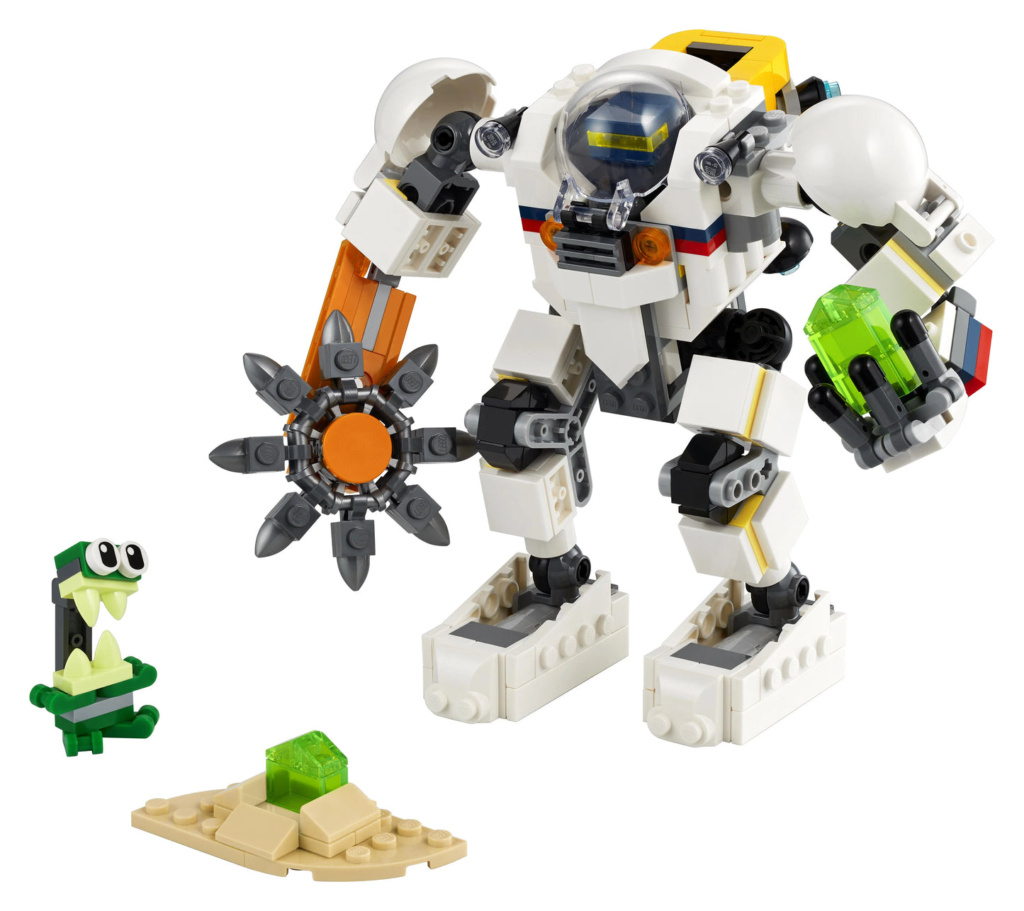 Ruimtemijnbouw mecha-LEGO Creator
