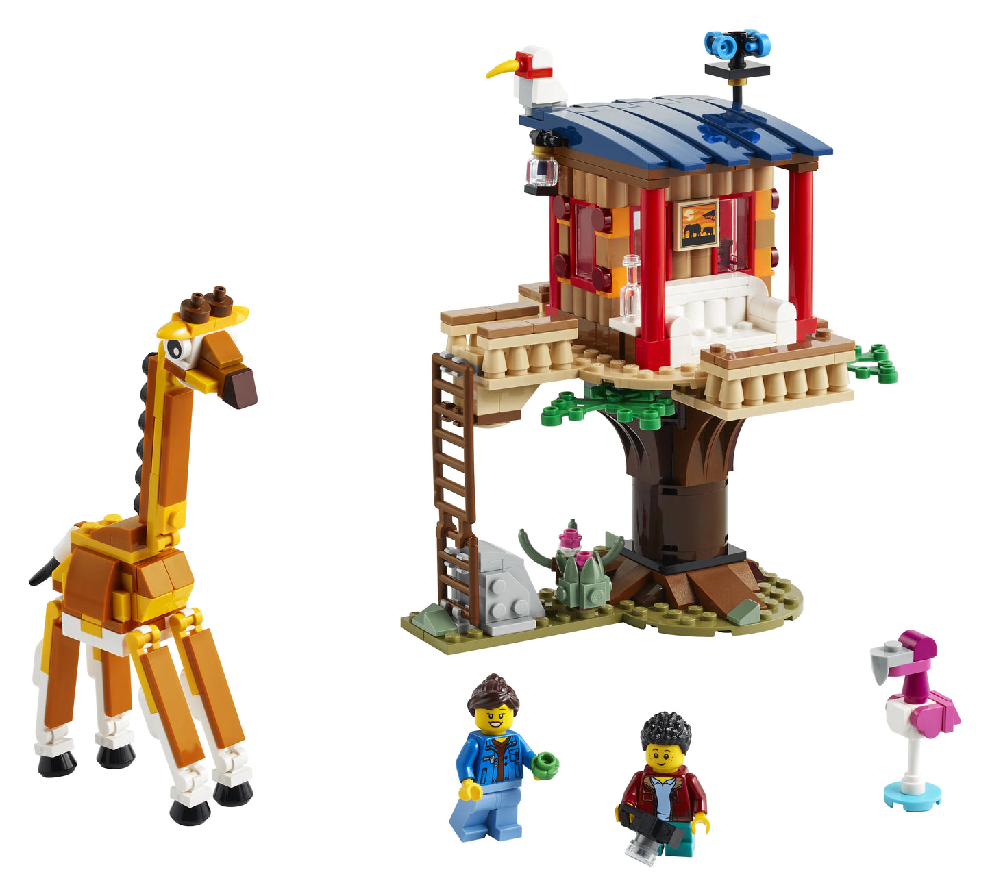 Safari wilde dieren boomhuis-LEGO Creator